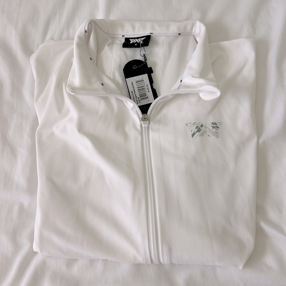 PXG white Saguaro Panelled Jacket White
